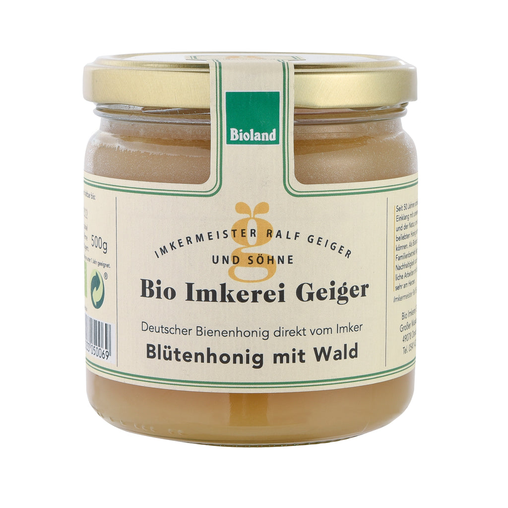 Blütenhonig mit Wald